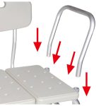 Heavy Duty Transfer Bath Bench Handrail