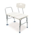 Heavy Duty Transfer Bath Bench Side View