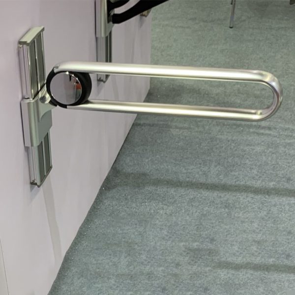 U-Shaped Infinity FlipUp Support Rail Mounted on Wall U-Shaped Infinity FlipUp Support Rail Mounted on Wall