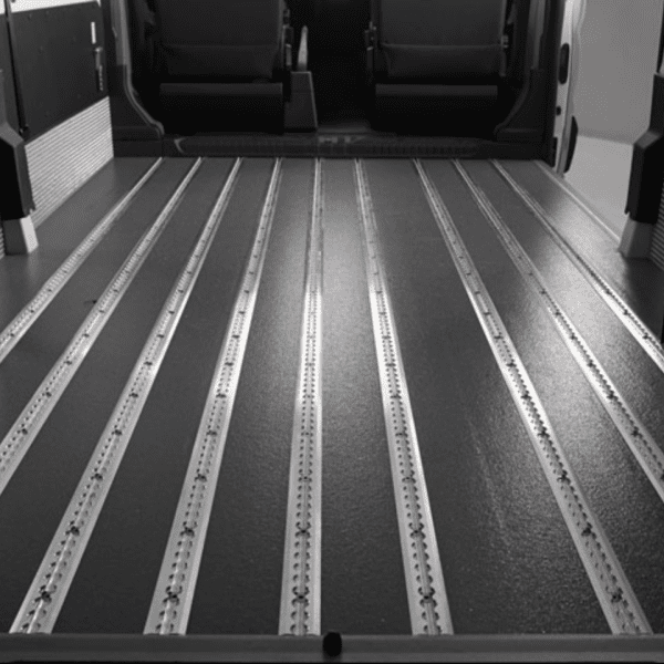Smartfloor Aluminium Floor Solution Installed on Vehicle Smartfloor Aluminium Floor Solution Installed on Vehicle