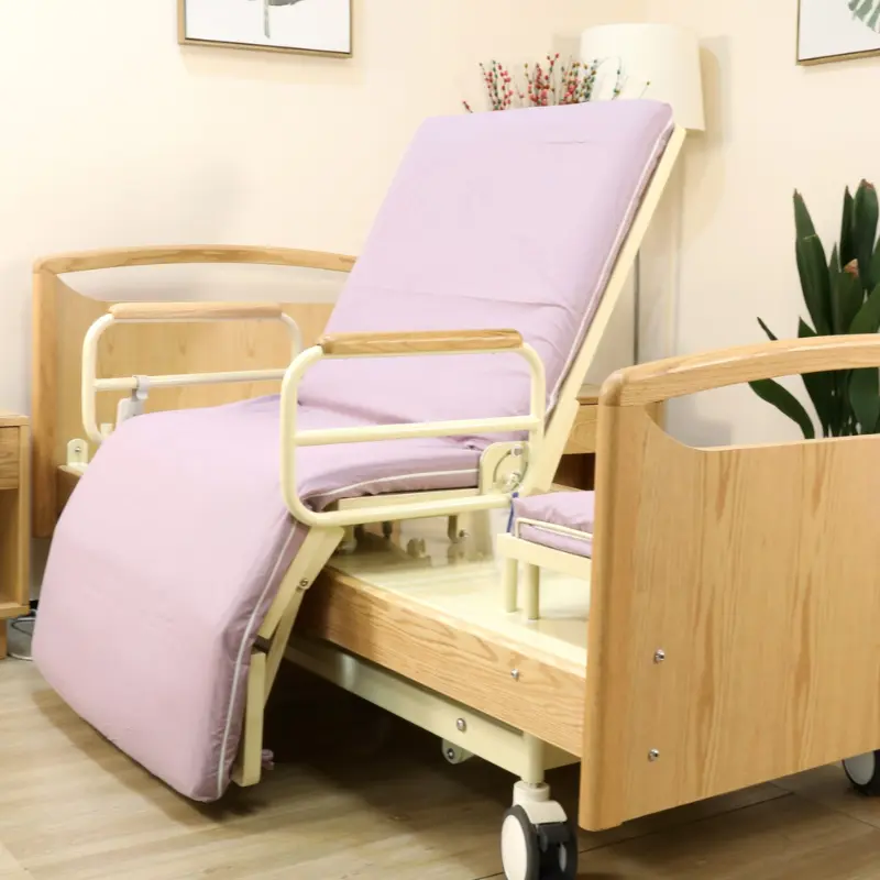 Adjustable Hospital Swivel Bed