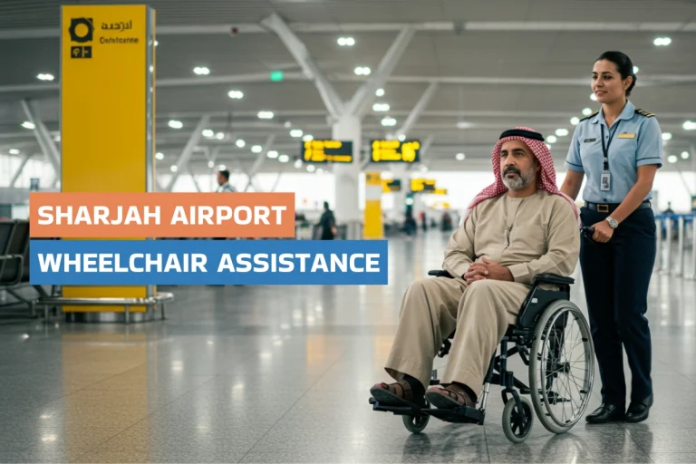 Book Sharjah Airport Wheelchair Assistance