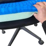 Gel Memory Foam Seat Cushion on Chair