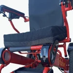 Gel Memory Foam Seat Cushion on Falcon Electric Wheelchair