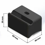 Seat Belt Buckle Guard (35x60x40)