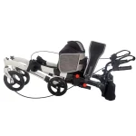 Folded Stand Up Walker Rollator With Hand Rest Support