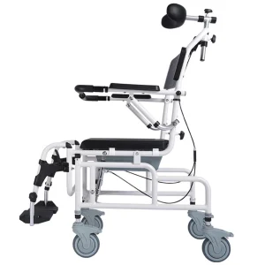 Lightweight Height Adjustable Commode Chair Sideview Lightweight Height Adjustable Commode Chair Sideview