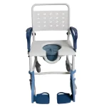 Multi Use 3 In 1 Folding Portable Commode Chair Frontview