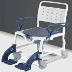 Multi Use 3 In 1 Folding Portable Commode Chair in Bathroom