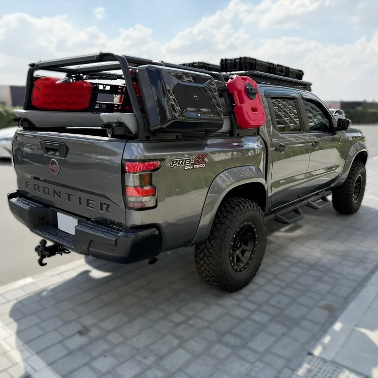 Hand-Control Vehicle Rental Nissan Frontier Back View
