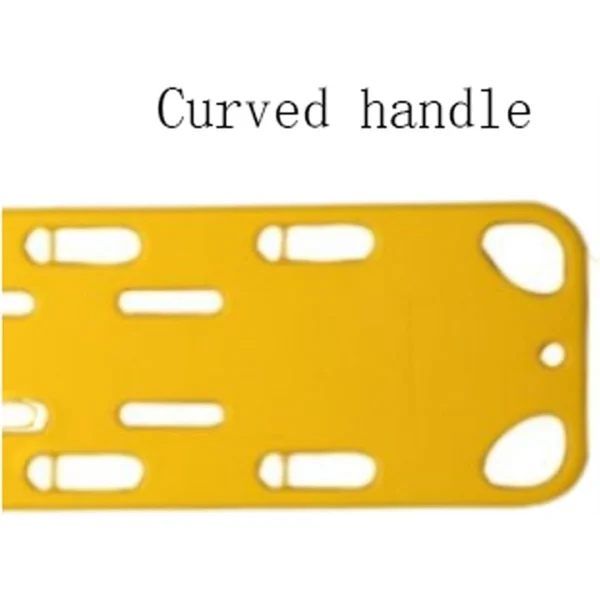 Plastic Spine Board Stretcher Curve Handle Plastic Spine Board Stretcher Curve Handle