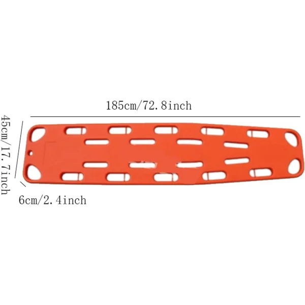 Plastic Spine Board Stretcher Dimension Plastic Spine Board Stretcher Dimension