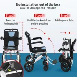 UltraLite Wheels Travel Wheelchair OutofBox