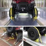 E Track Rails Tie-Down Kit With Ratchet Straps