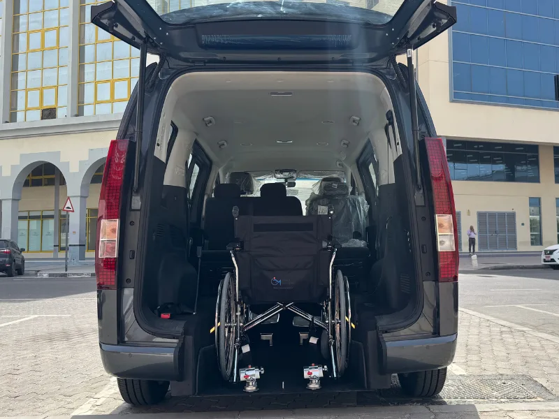 Wheelchair Inside Ultimate G24 Wheelchair Accessible Vehicle