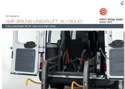 Linear Lift "AL1 Solid"