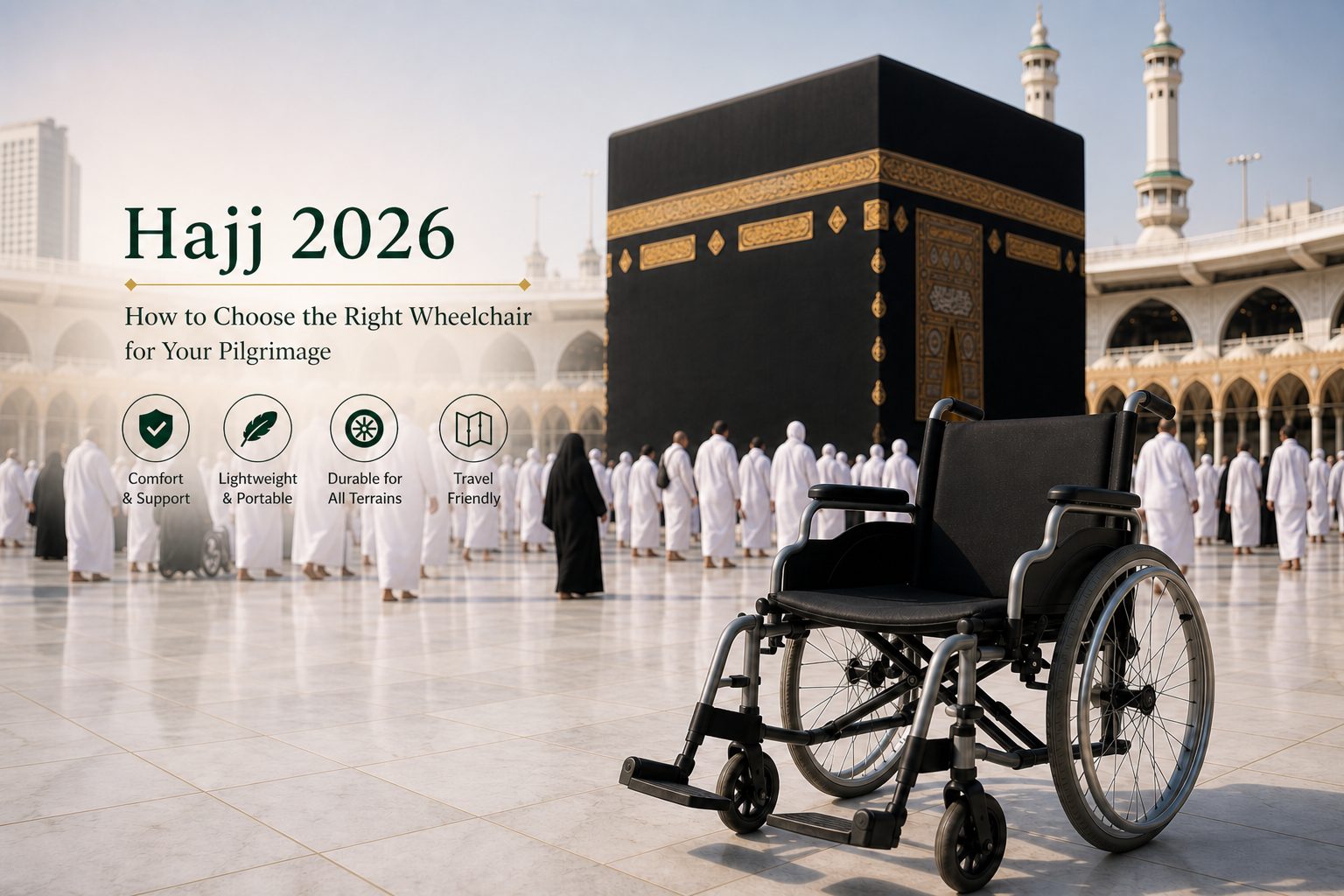 Hajj 2026 How to Choose the Right Wheelchair for Your Pilgrimage