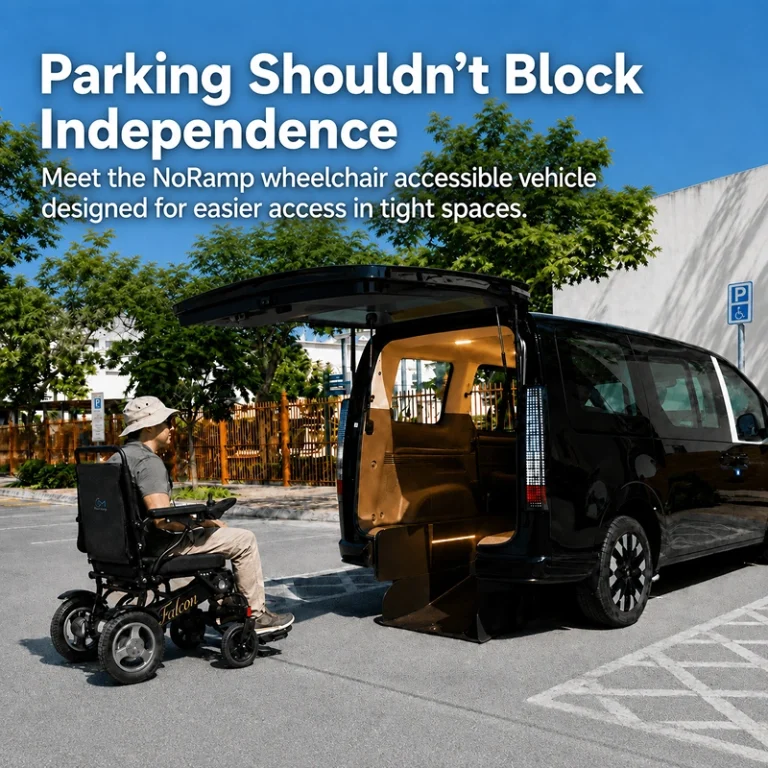 Got Parking Problems With Wheelchair Accessible Vehicles? NoRamp® Cars Can Be the Solution