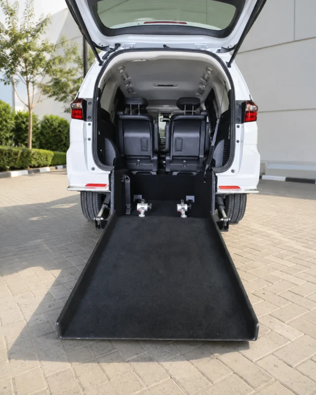 Honda Odyssey Third Row Rear Wheelchair accessible vehicle