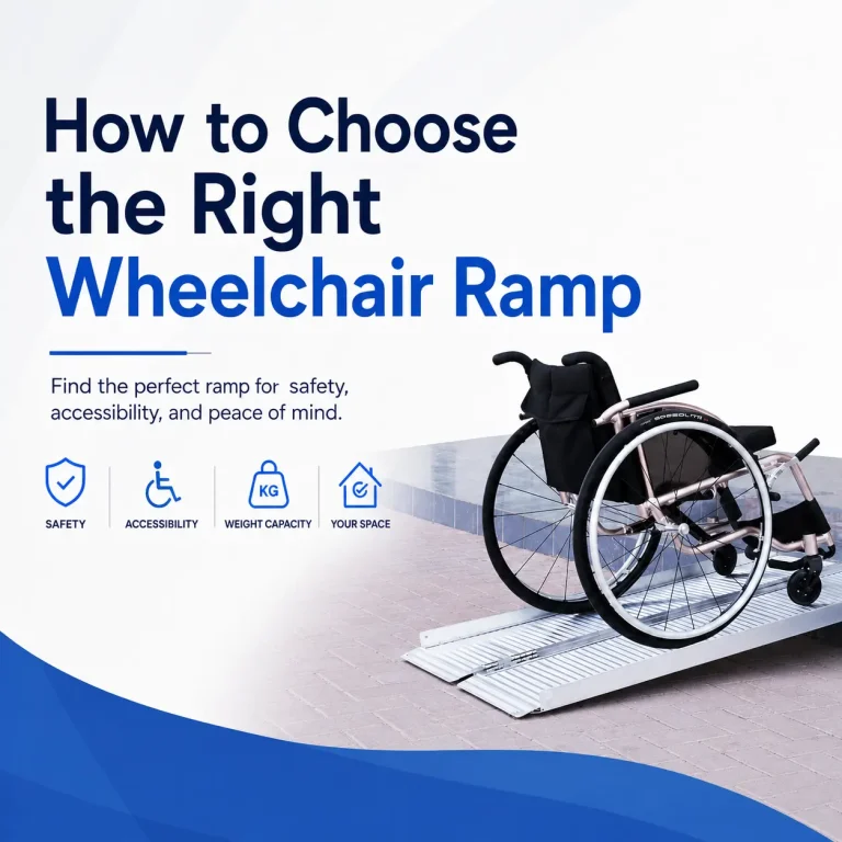 How to Choose the Right Wheelchair Ramp (UAE Buying Guide) How to choose the right wheelchair ramp