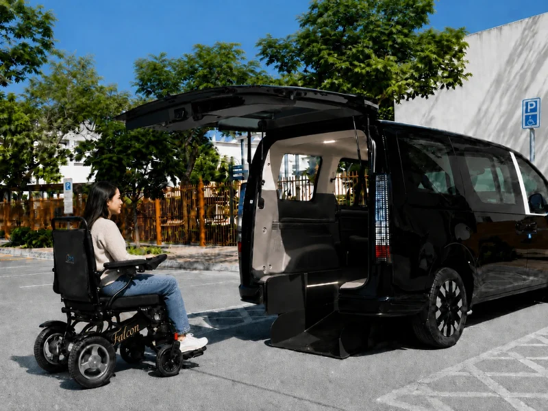 Hyundai Staria – The G24 no ramp wheelchair accessible vehicle Conversion