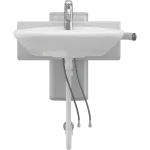 Plus Wash Basin Bracket MATRIX CURVE (MANUAL) (2)