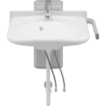 Plus Wash Basin Bracket MATRIX CURVE (MANUAL) (3)