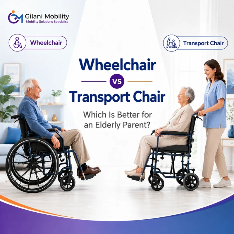 Wheelchair vs Transport Chair