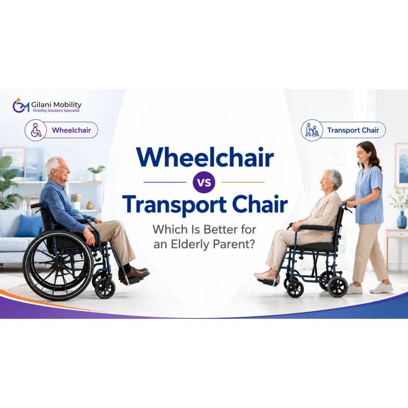 wheelchair vs transport chair