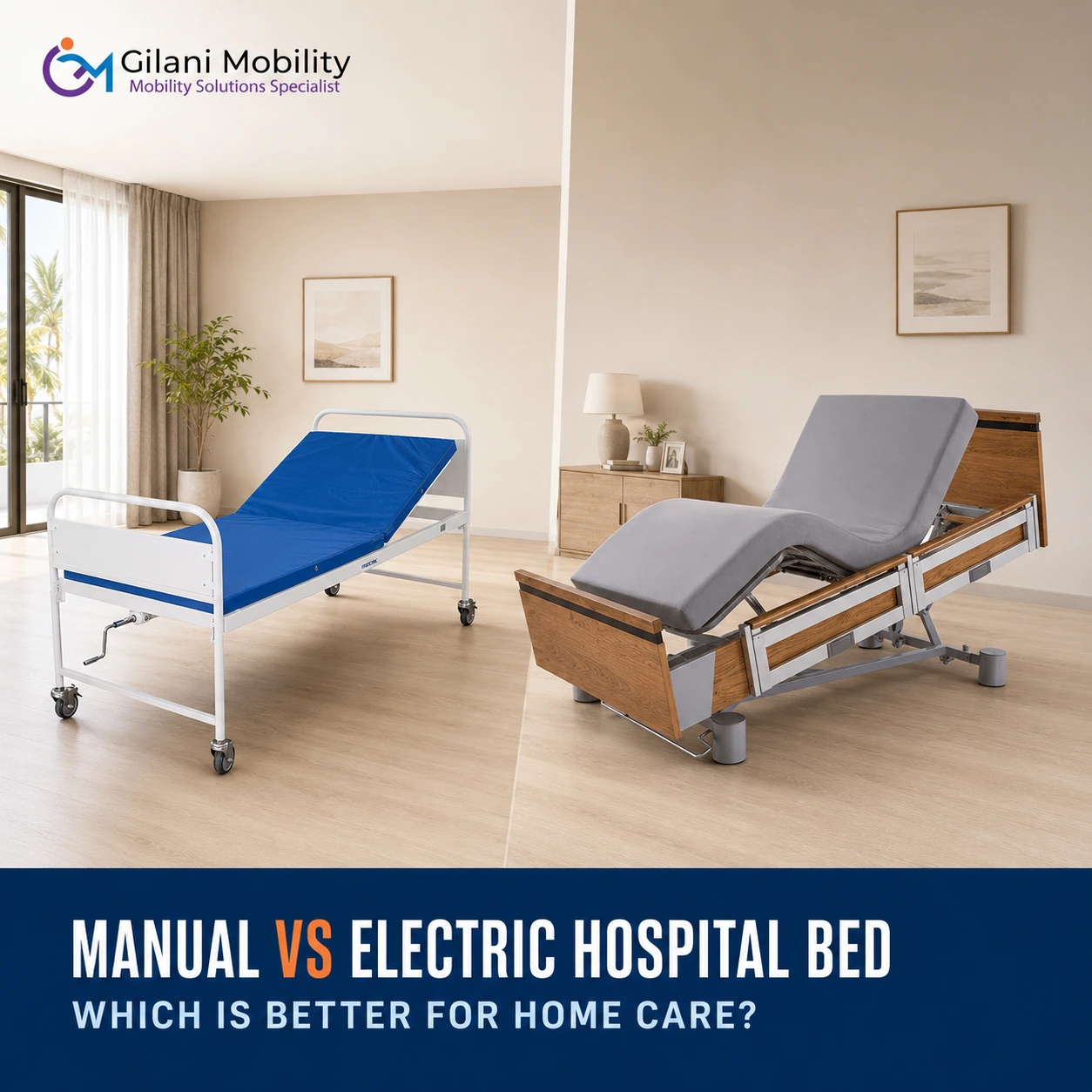Manual vs Electric Hospital Bed
