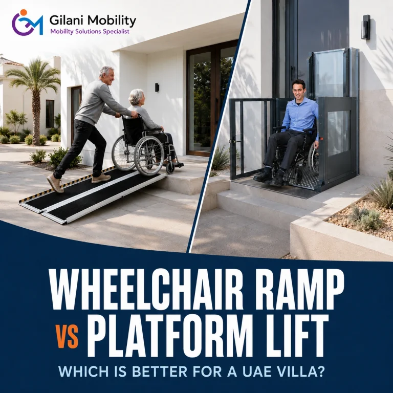Wheelchair Ramp vs Platform Lift: Which Is Better for a UAE Villa? Wheelchair Ramp vs Platform Lift