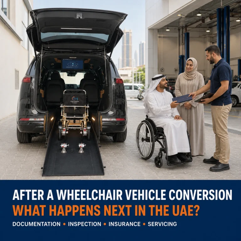 wheelchair accessible vehicle conversion