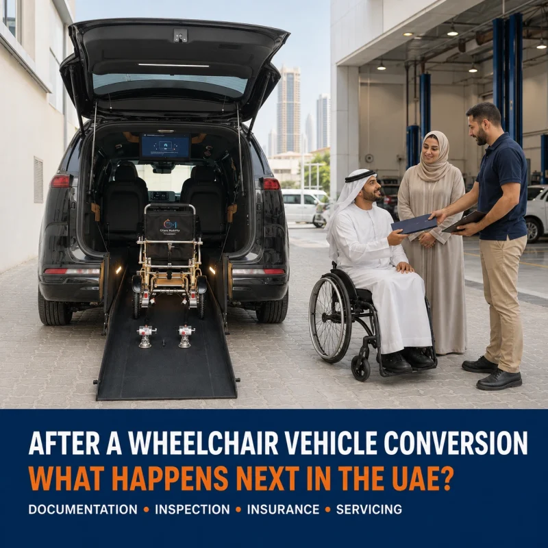 wheelchair accessible vehicle conversion