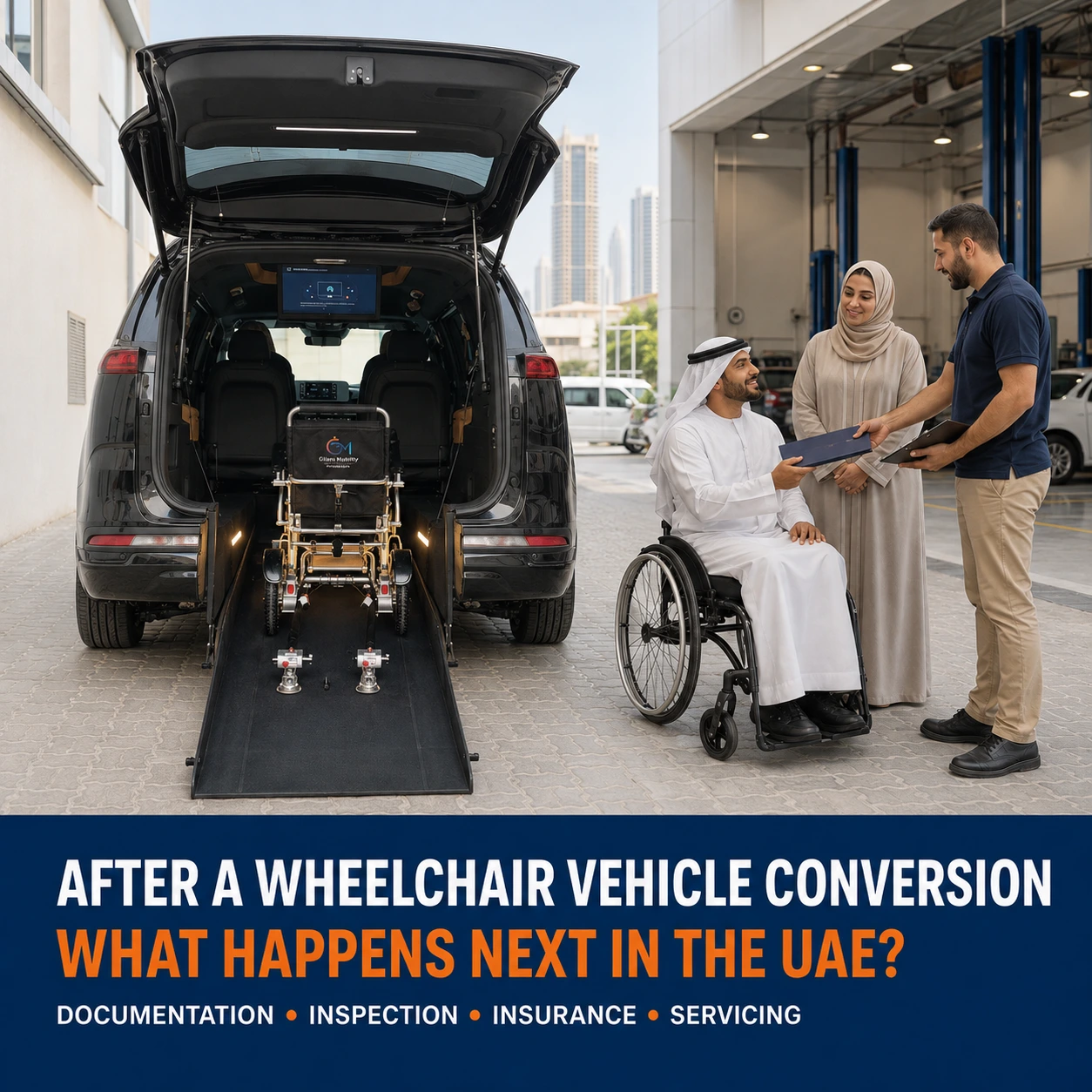 wheelchair accessible vehicle conversion