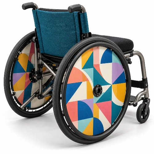 Wheelchair Wheel Covers & Spoke Guards (2) Wheelchair Wheel Covers & Spoke Guards (2)